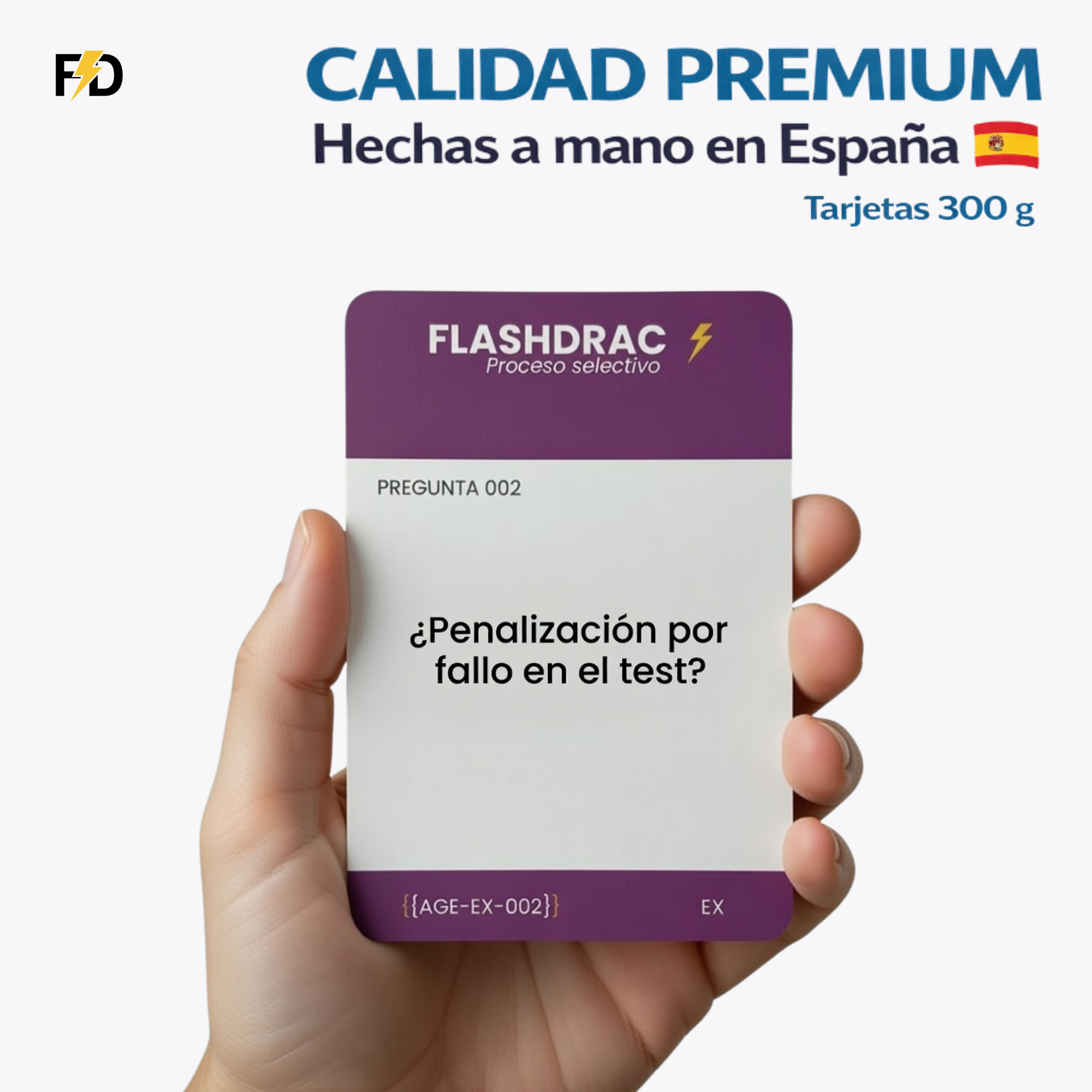 Flashcards Personalizadas desde tus Apuntes (PDF) Hecho a mano
