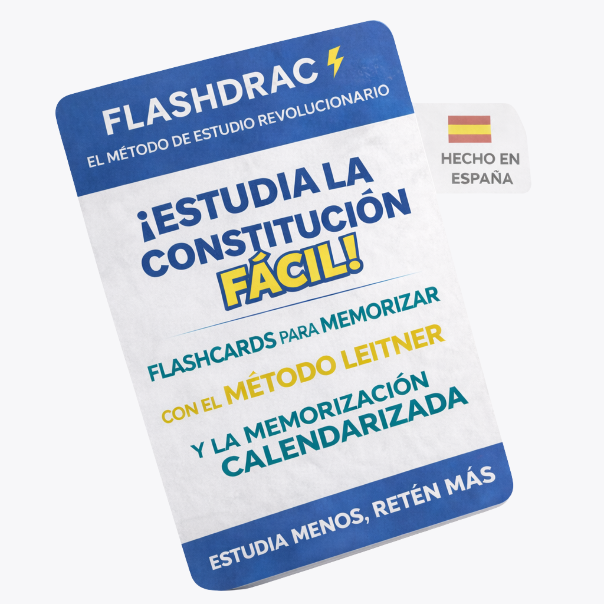Flashcards Constitución Española 1978